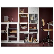 Ikea Kallax Brass Color Wire Basket In 2020 Kallax Ikea Kallax Shelf Kallax