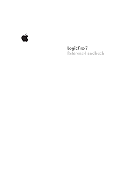 Notenmemory / lernkarten für keyboard oder klavier →. Apple Logic Pro 9 X 7 Referenz Handbuch User Manual Delogic