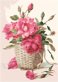 We did not find results for: Roses In A Wicker Basket Cross Stitch Pattern Chart Graph