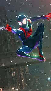 Check out this fantastic collection of miles morales wallpapers, with 62 miles morales background images for your desktop, phone or tablet. Spider Man Miles Morales Ps5 Into The Spider Verse Suit Hd 4k Wallpaper 8 1306