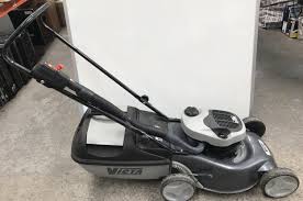 Some lawn mowers had a sticker on the side that tells you if its a 4 stroke or 2 stroke. Victa Tornado 2 Stroke Lawn Mower Lot 1174322 Allbids