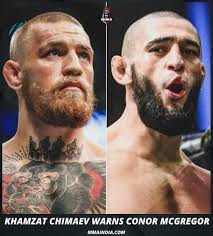Khamzat Chimaev warns Conor McGregor 😳 💬 Khamzat Chimaev: “If I see him 