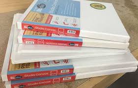 To be opaque white for canvas coverage. Best Canvas For Oil Or Acrylic Painting Draw Paint Academy