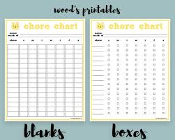 childrens animal chore chart pdf printable family chore chart kids chore chart home binder daily planner chore printable animal