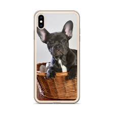 Black And White French Bulldog Puppy Black White French Bulldog Puppy Case For Apple Iphone 6 6s 7 8 X Xs Max Xr Unbranded Phonep White French Bulldog Puppies French Bulldog Puppy French Bulldog