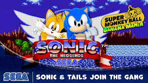 None other than sonic the hedgehog is rolling … Sonic And Tails Will Be Free Unlockable Characters In Super Monkey Ball Banana Mania My Nintendo News