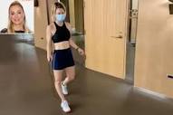 Kaley Cuoco Claps Back at Criticism Over Her Masked Workout: 'I'm ...