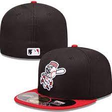 Cincinnati Reds New Era Mlb Diamond Tech 5950 Fitted Hat Black Hats New Era Cap New Era Hats