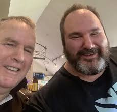 Ainse Symons and James Symons at Bush Inn, Christchurch.