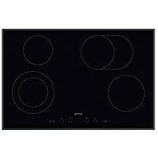 248.57 eur instock /sanitaire/kitchenette et plaque de cuisson avec minuteur vitrocéramique 4 feux franke. Table De Cuisson Vitroceramique 80cm 4 Foyers Noir Smeg Elite Ref Se384emtb