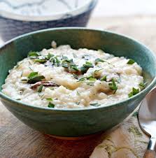 This Recipe For Creamy No Stir Parmesan Mushroom Risotto Is Easy And Something Like You Would Find From Gordon R Gordon Ramsey Recipes Risotto Mushroom Risotto