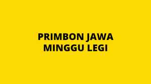 We did not find results for: Primbon Jawa Minggu Legi Kumparan Com