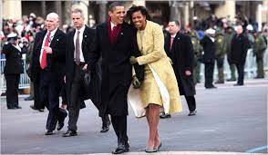 Barack obama—with his wife, michelle—being sworn in as the 44th president of the united states, january 20, 2009. Obama Takes Oath And Nation In Crisis Embraces The Moment The New York Times