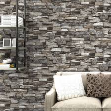 If this is true, perhaps that's the reason red wallpaper and furnishings are used in. Red Grey Vintage Rustic Stone Brick Wallpaper Roll Living Room Bedroom Restaurant Background Loft 3d Print Wall Paper Wallpapers Aliexpress