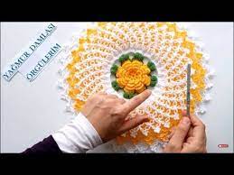 Orumcekli Lahana Lif Yagmur Damlasi Orgulerim Youtube Crochet Videos Crochet Flowers Crochet