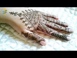 2 النقش الفاسي المغربي بسيط و انيق للمناسبات و الاعياد Youtube Simple Mehndi Designs Mehndi Simple Mehndi Designs