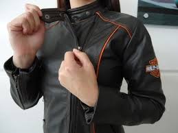 jaqueta de couro legitimo harley davidson feminina tam gg r 1 060 00 em mercado livre jaquetas de motociclista jaqueta jaqueta de couro