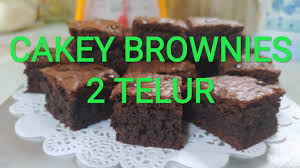 Check spelling or type a new query. Cakey Brownies 2 Telur Eggs Oven Tangkring Youtube
