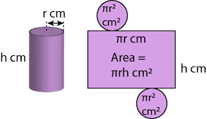 Bellow are the formulas for calculating surface area of the most common body types. Surface Area Of Cylinders Mr Mathematics Com