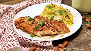 Arrange haddock fillets on grill. Keto Almond Crusted Fish With Cheesy Brussels Sprouts Keto Daily