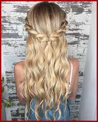 Braid Half Up Half Down Hairstyle Ideas Prom Hairstyles Half Up Half Frisuren Tutorials Weddinghair Long Hair Styles Long Hair Updo Easy Hairstyles