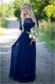100 Look Beautiful With Long Lace Bridesmaid Dresses Country Style Bridesmaid Dresses Short Sleeve Bridesmaid Dress Navy Blue Bridesmaid Dresses