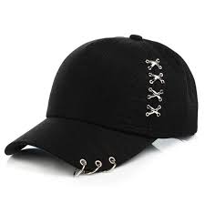Baseball Cap With Rings Rave Outfits Alternative Clothing In 2020 Outfits With Hats Hat Fashion Fashion