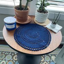 Beige Crochet Openwork Doily Pineapple Crochet Napkins Crocheted Round Table Topper Handmade Mats Beautiful Gifts For Grandma 10 6 Inch In 2020 Doilies For Sale Crochet Mandala Crochet Doilies