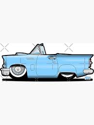 Image result for Starmist Blue 1957 Thunderbird