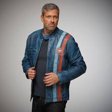 Blouson En Cuir Gulf Indigo Vintage Blouson Cuir Blouson Vintage Blouson