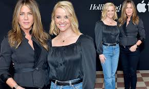 Jennifer aniston and reese witherspoon on friends in 2000. Jennifer Aniston And Former Friends Co Star Reese Witherspoon Reunite Daily Mail Online