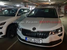 We do not recommend venturing out of your home at. Scoop Skoda Karoq Caught In India Team Bhp