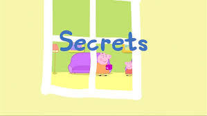 Mummy pig gives peppa a box, which has to be kept a secret. Secrets Peppa Pig Wiki Fandom