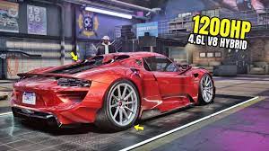 Need For Speed Heat Gameplay 1200hp Porsche 918 Spyder Customization Porsche 918 Need For Speed Porsche