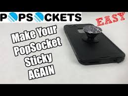 How To Make A Popsocket Sticky Again Youtube Popsockets How To Make Sticky