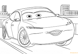 Finally a new cars movie with the heroes lightning mcqueen, tow mater and sally. Natalie Certain From Cars 3 Disney Coloring Pages Cartoons Coloring Pages Coloring Pages For Kids And Adults