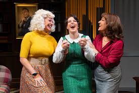 In 9 to 5: The Musical, three unlikely friends—Violet, Judy, and ...