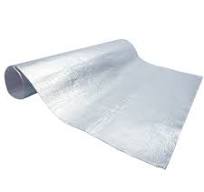 Aluminized Heat Shield Thermal Barrier Adhesive Backed Heat Sleeve 40"x47"