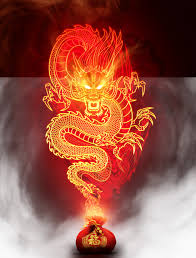 So i found this fire particle overlay video in my cute cut pro and i decided to mess with it and ended up with this, darker and cleaner version of it. Learn How To Design A Chinese Fire Dragon In Photoshop 123rf