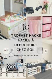 You can create your own storage solution to suit your space and your child's needs by freely combining different frames, boxes, and shelves. Trofast Hacks 10 Diy Avec Le Meuble Ikea Club Mamans Meuble Trofast Deco A Faire Soi Meme Chambre Meubles Ikea