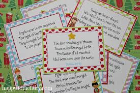 Free Printable 12 Days Of Christmas Poem And Nativity Cards At Happyhomefairy Com Christmas Poems 12 Days Of Christmas Happy Home Fairy