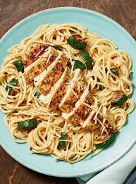 Italian Chicken Over Lemony Spaghetti Hello Fresh Recipes Recipes Zucchini Pasta Recipes