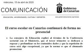 The event took place in montevideo, uruguay, and was usually held on the second week of november. Stec Ic El Curso Escolar En Canarias Continuara De Forma No Presencial Segun Nota Oficial