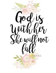Use one of these new baby quotes to welcome a tiny person into the world! God Is With Her Free Printable Baptism Quotes Bible Baby Scripture Baptism Girl