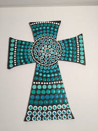 Pin By Angela Silva On Inspiration Cross Paintings Cross Art Dot Art Painting