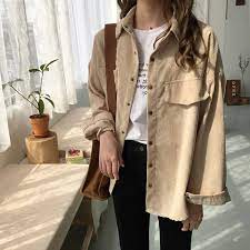 Comfy Cute Cord Shirt Boogzel Apparel Roupas Bonitas Roupas Retro Estilos Da Moda Coreana