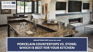 A wide variety of porcelain countertop options are available to you, such as project solution capability, natural stone type, and warranty. Porcelain Countertops Vs Stone Which Is Best For Your Kitchen Stone Interiors New Orleans