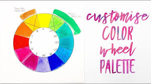 Customising Your Color Wheel Palette Part 1 Color Theory Ep 6 Color Theory Color Wheel Palette