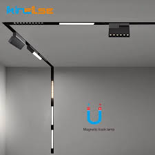 Led recessed lights make a great option as they run cooler and often are less complicated to install. Track Rail Connector Ceiling Recessed Magnetic Lamp Track Lighting Connectors Rail Strip Holder Suspended Led Magnet Mount Light Track Lighting Aliexpress
