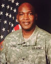 Recognizing my husband, Colonel Leary and all the vets out there!